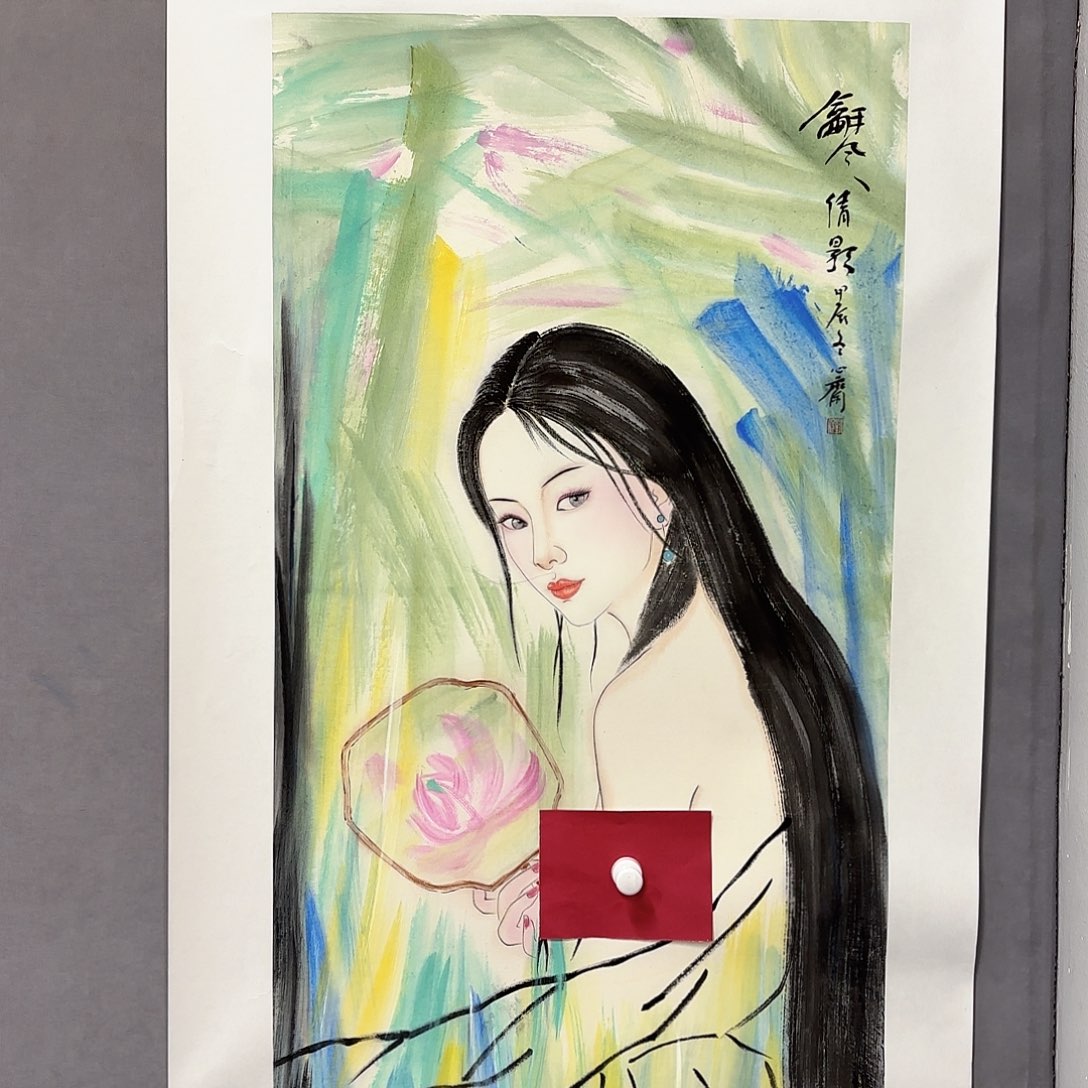 国画国画纯手绘作品请放心去藏