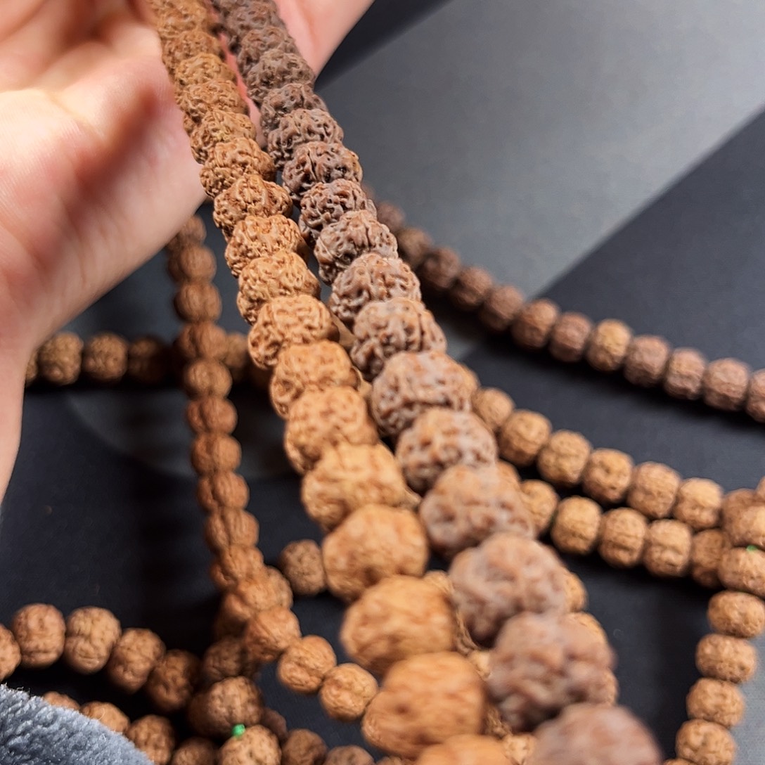 金刚菩提吊坠帝王花➕凹底