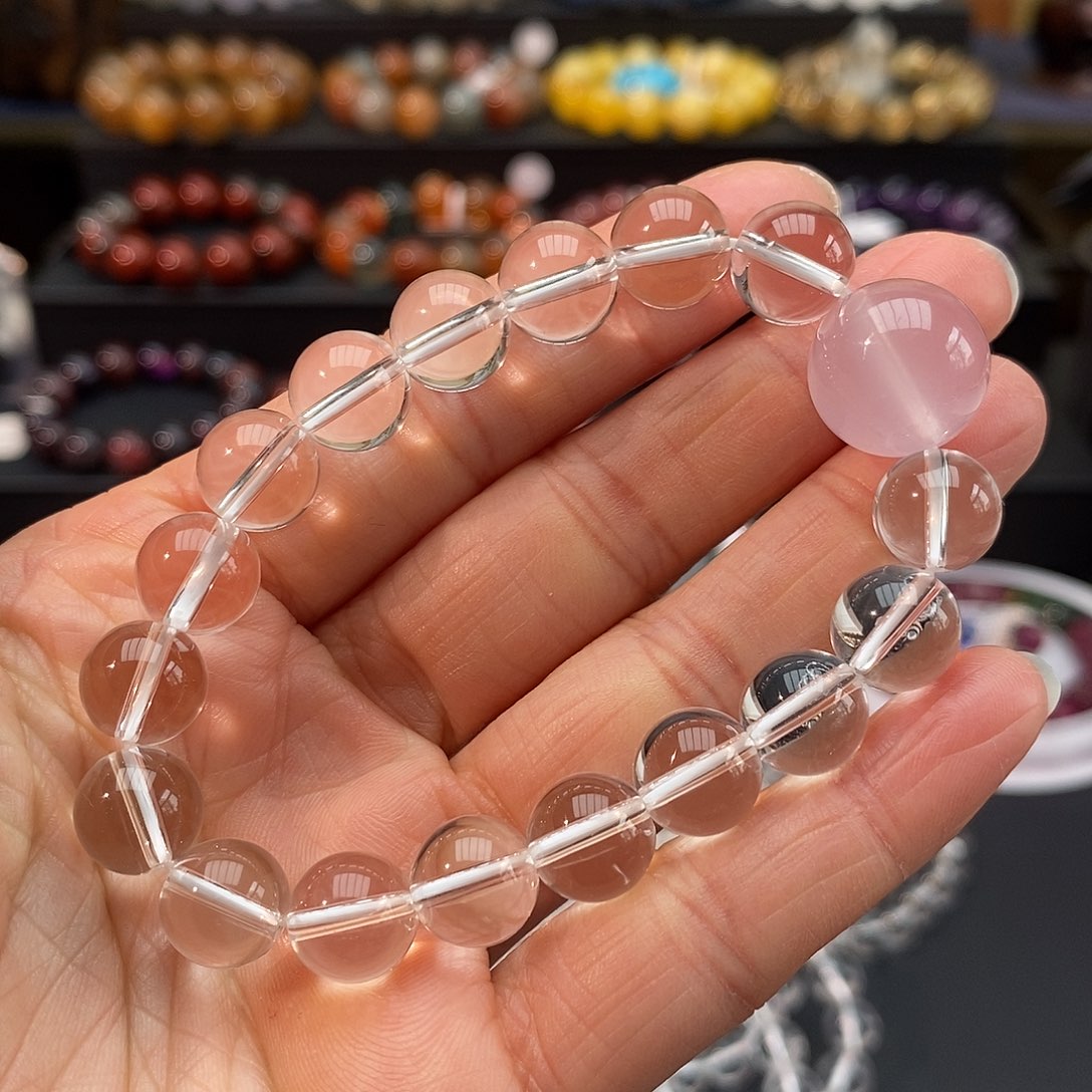 水晶手链未镶嵌手链