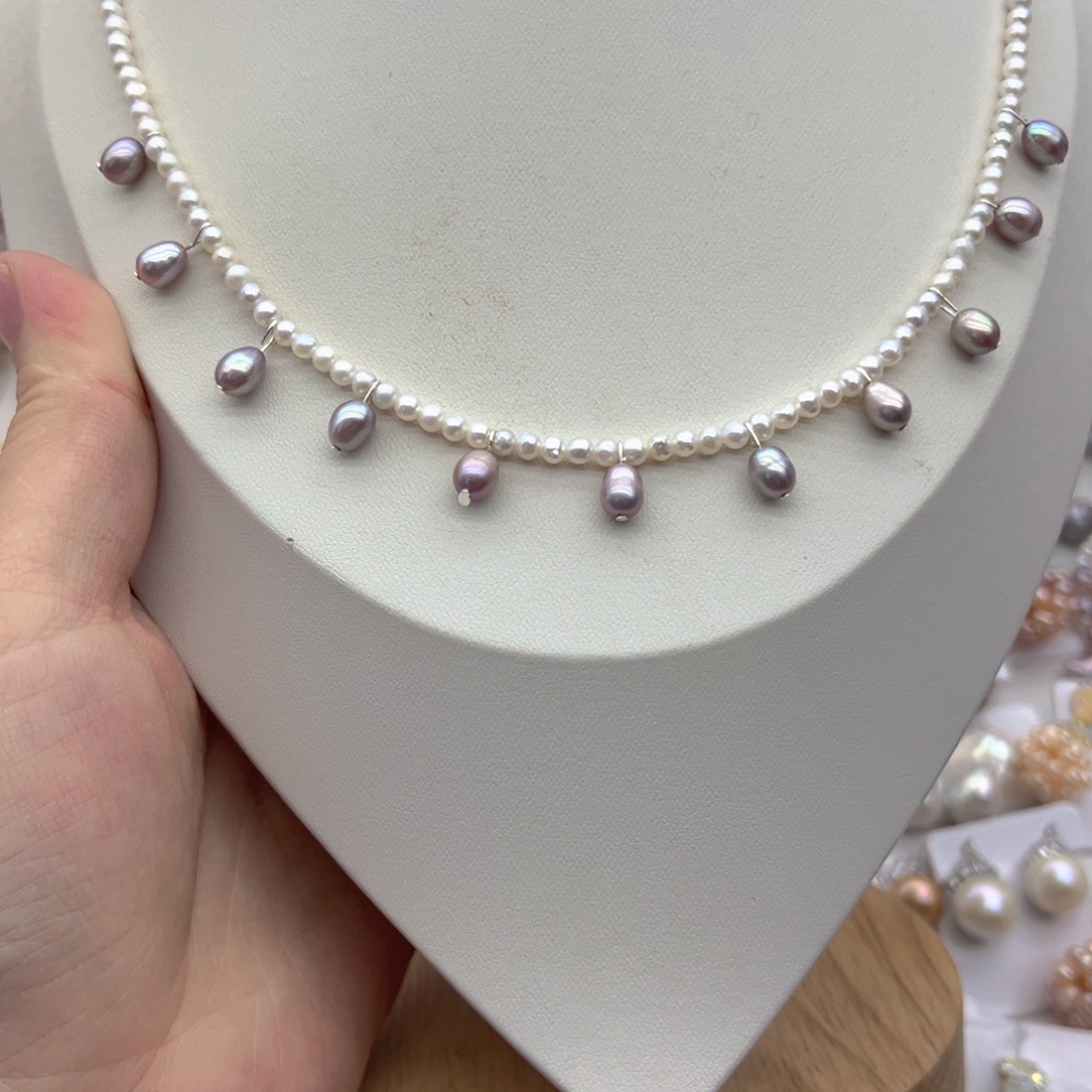 淡水珍珠颈饰未镶嵌