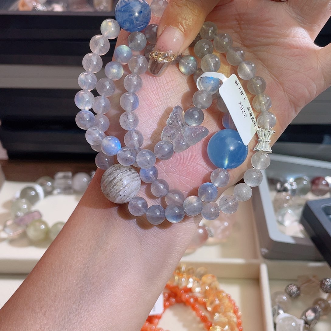 水晶手串未镶嵌东***昭手串