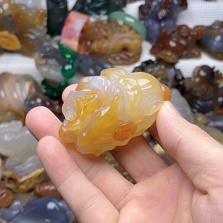 玛瑙/玉髓饰品未镶嵌