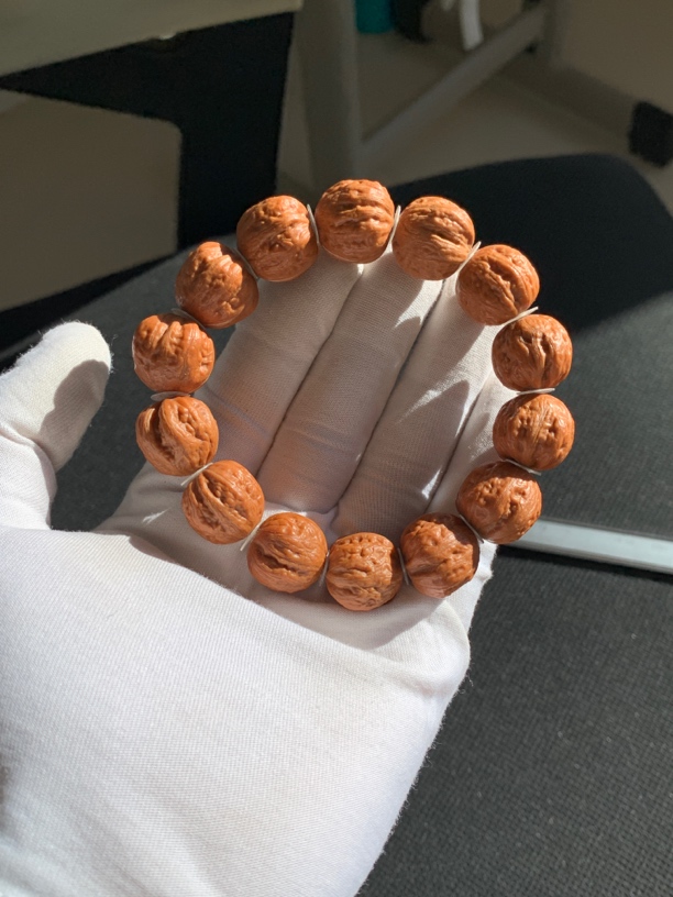 寿星头小核桃手串