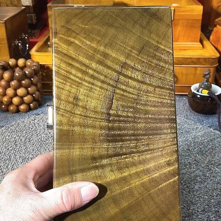 金丝楠阴沉木首饰盒