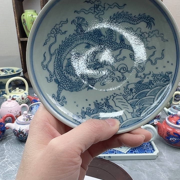 摆件陶专注景德镇567老厂瓷16