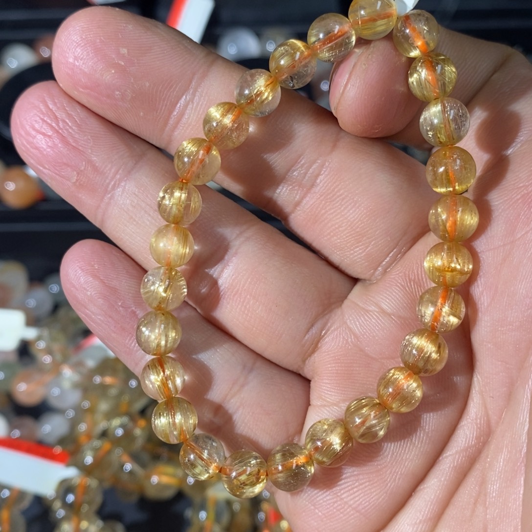 未镶嵌手链水晶钛金