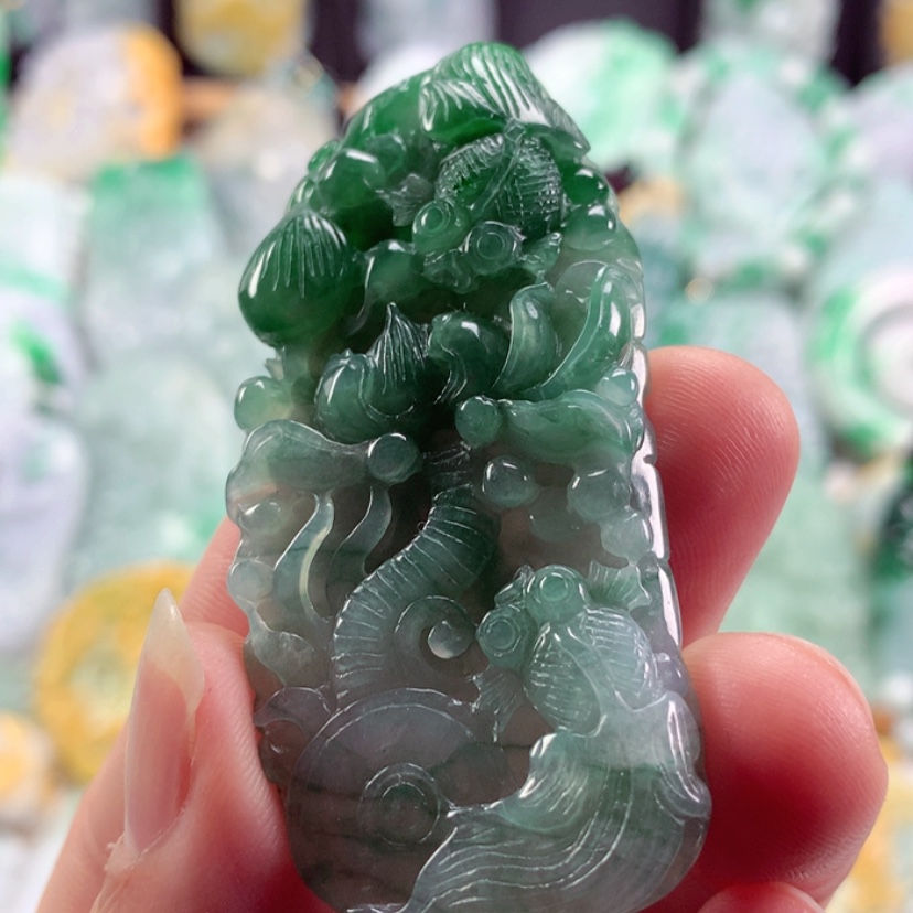 【闪购商品】翡翠吊坠(不含链)未镶嵌