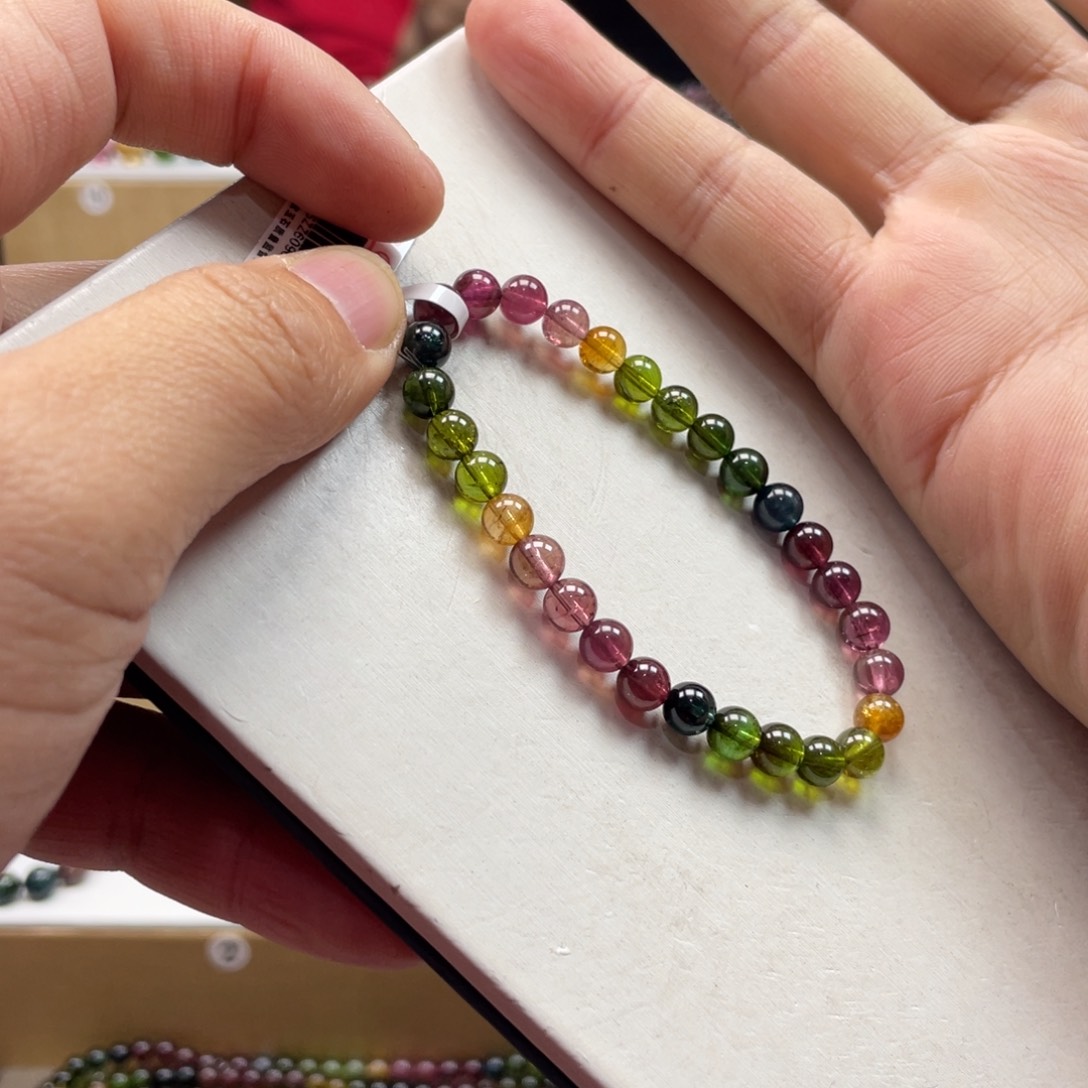 碧玺手串未镶嵌6mm.mmmmmmmmmm