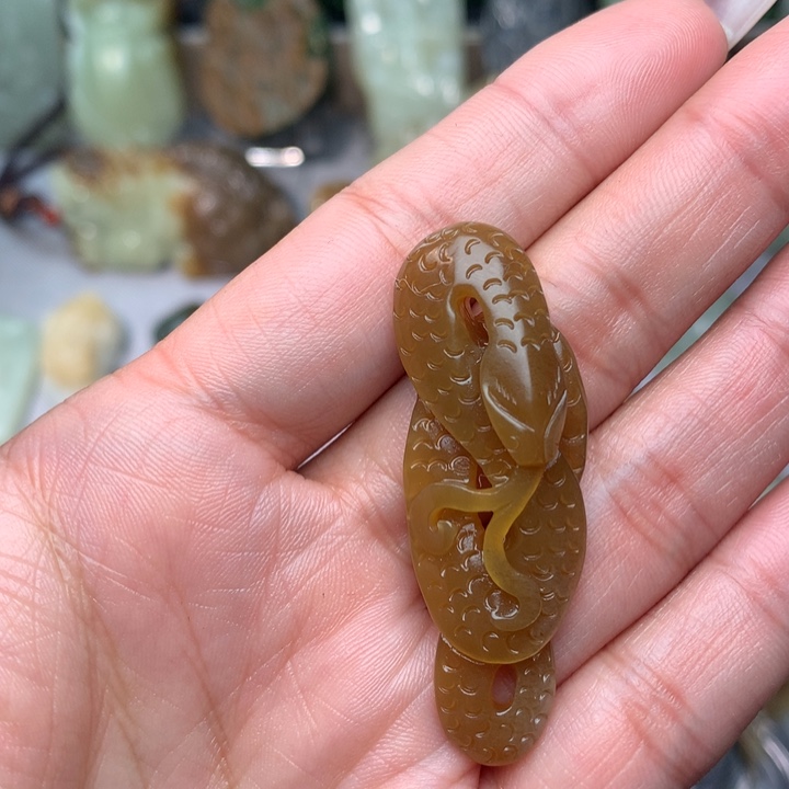 和田玉挂件未镶嵌