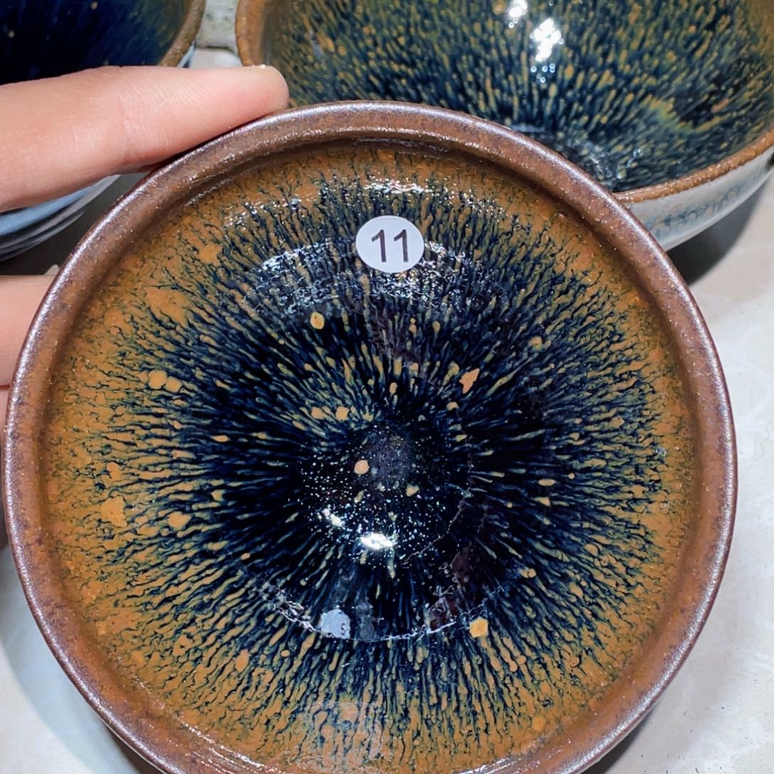 茶盏龙窑柴烧建盏11