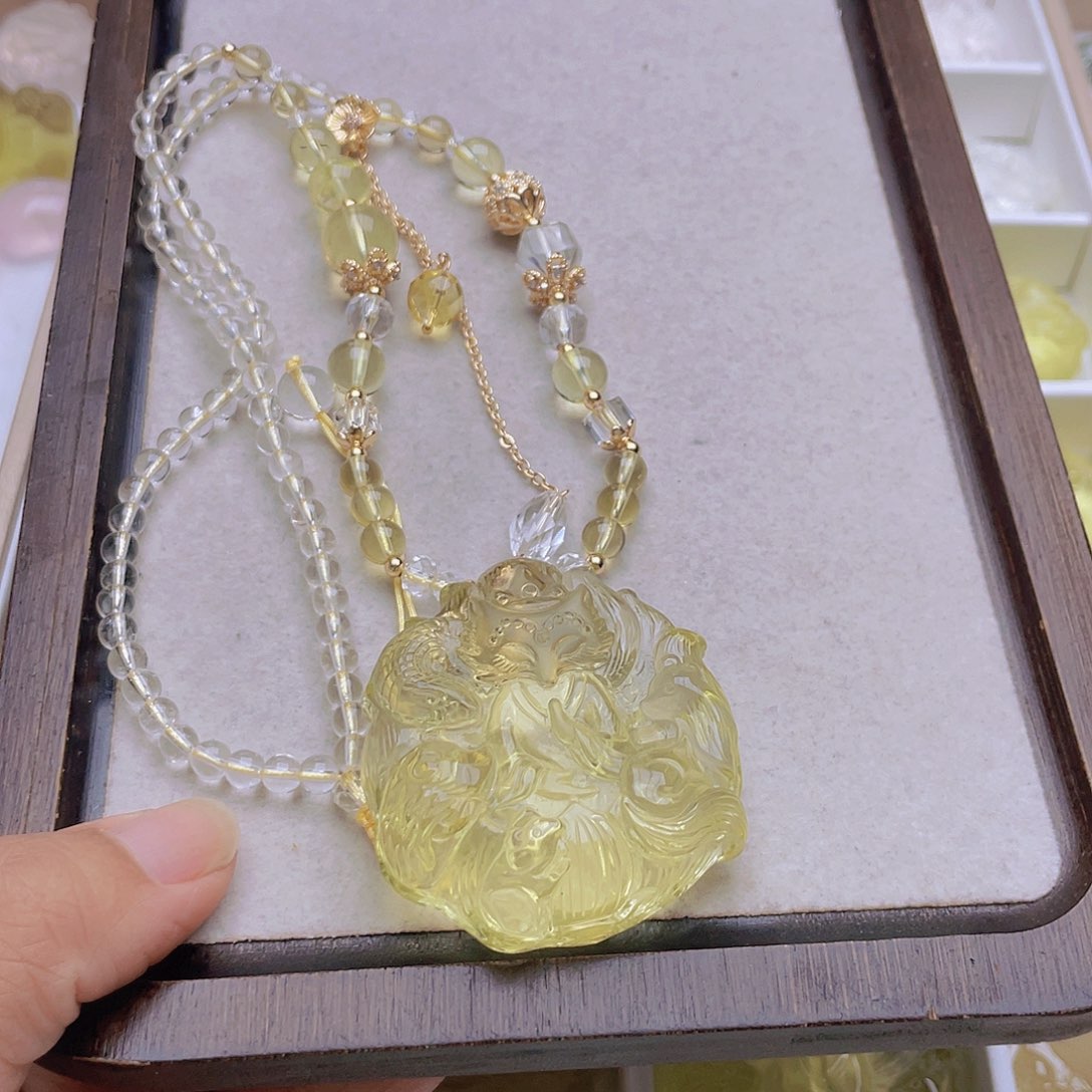 未镶嵌吊坠(不含链)水晶平****3