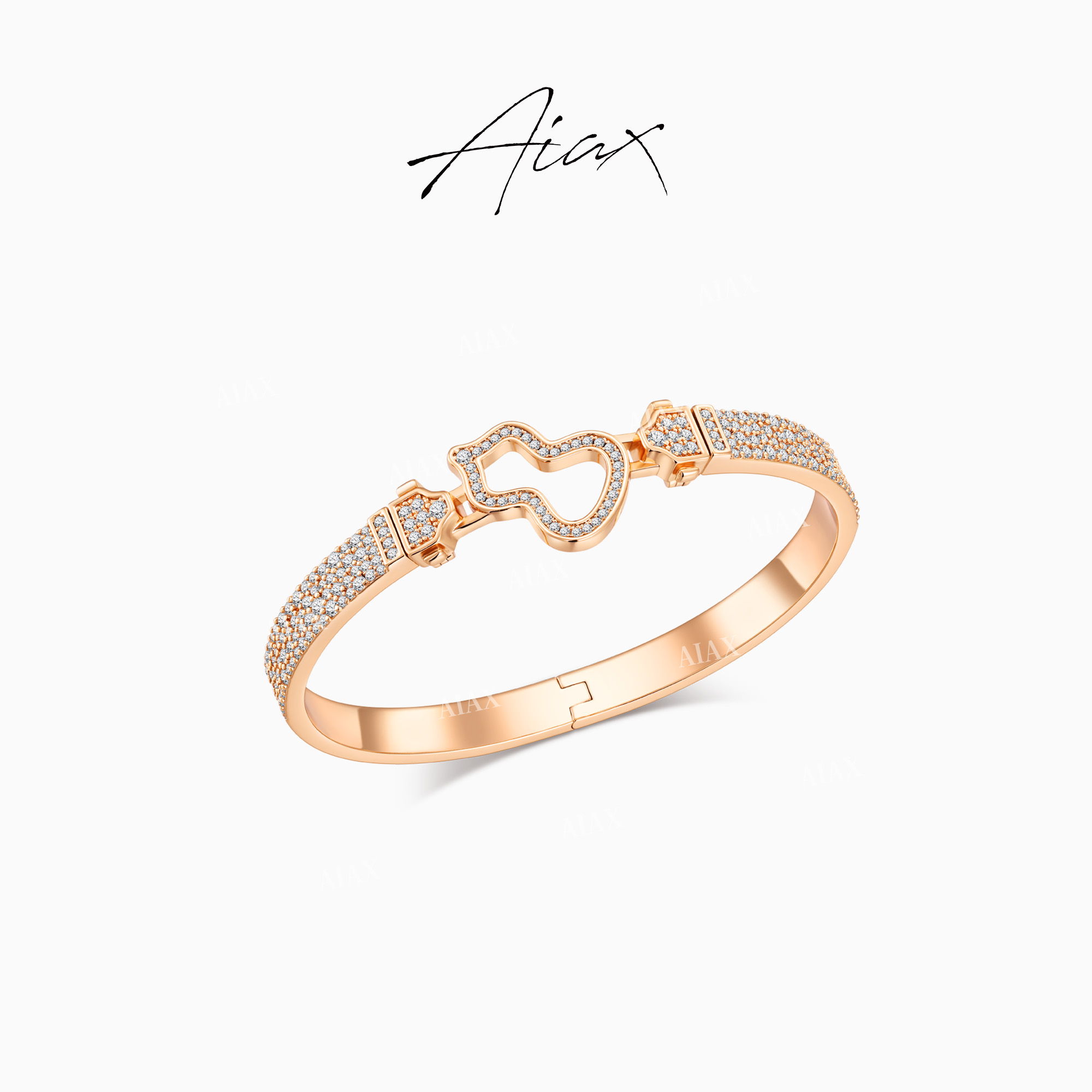 AIAX 镀K金【春节不打烊】轻奢葫芦满天星手镯TSS7938