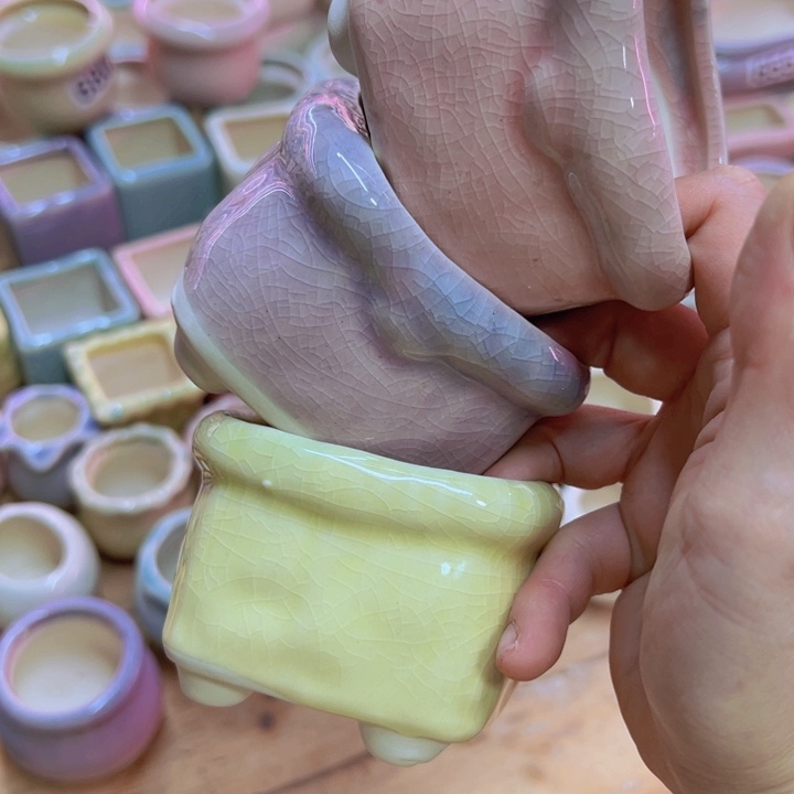 陶瓷花盆当场凑满12包邮