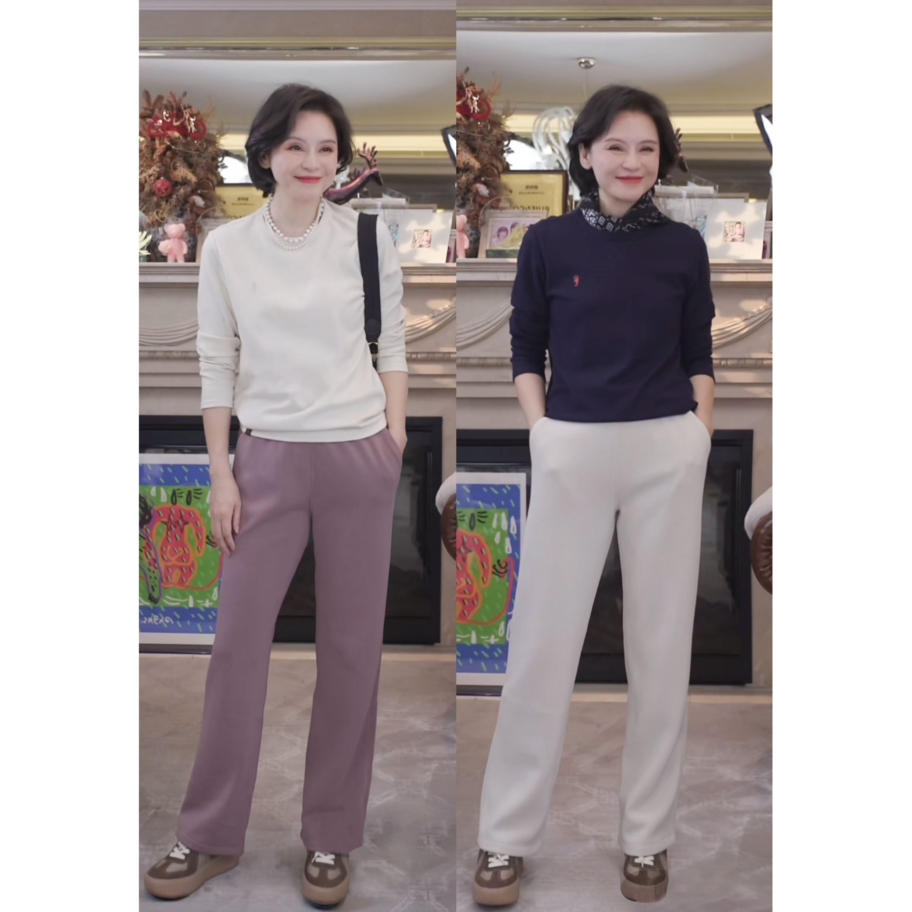 我是摩羯 华夫格长袖卫衣T 磨毛刺绣休闲叠穿秋冬打底上衣