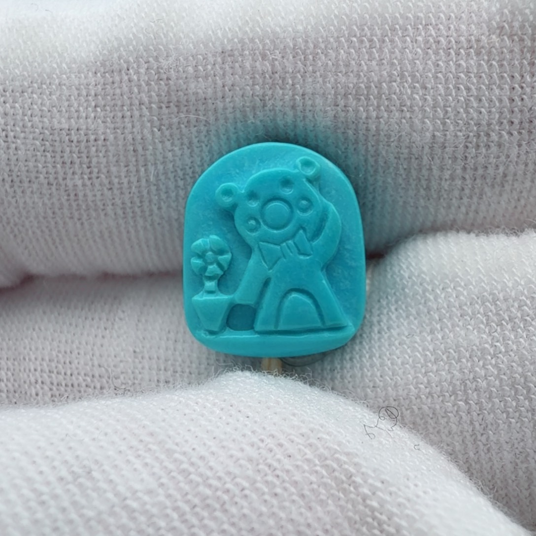 绿松石未镶嵌珠宝奇石