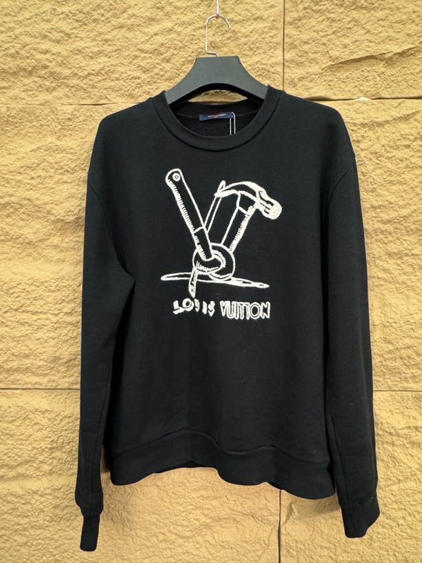 全新未使用 LouisVuitton/路易威登 锤子新款卫衣/工价8950/4L