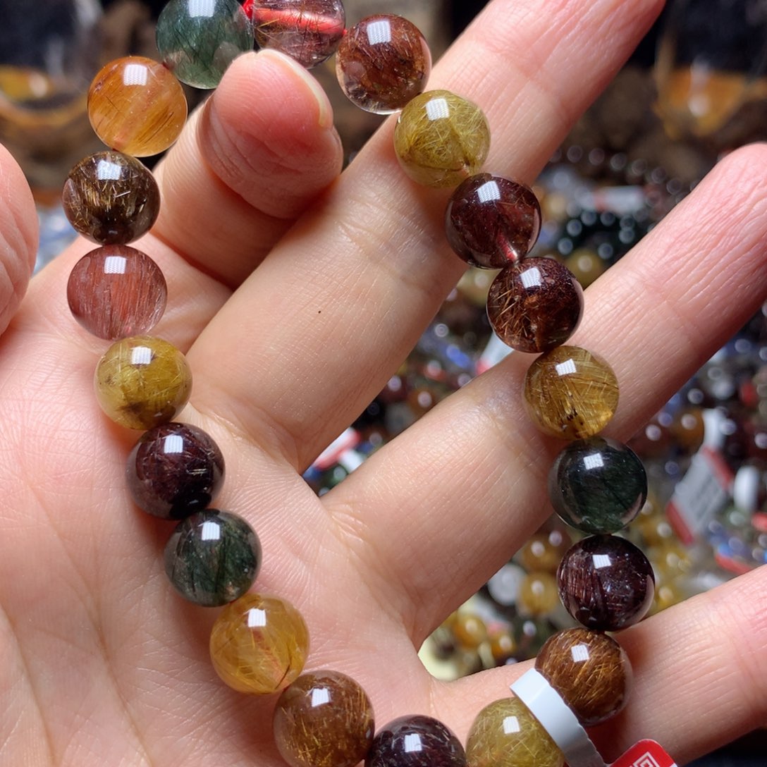 水晶手链未镶嵌啦