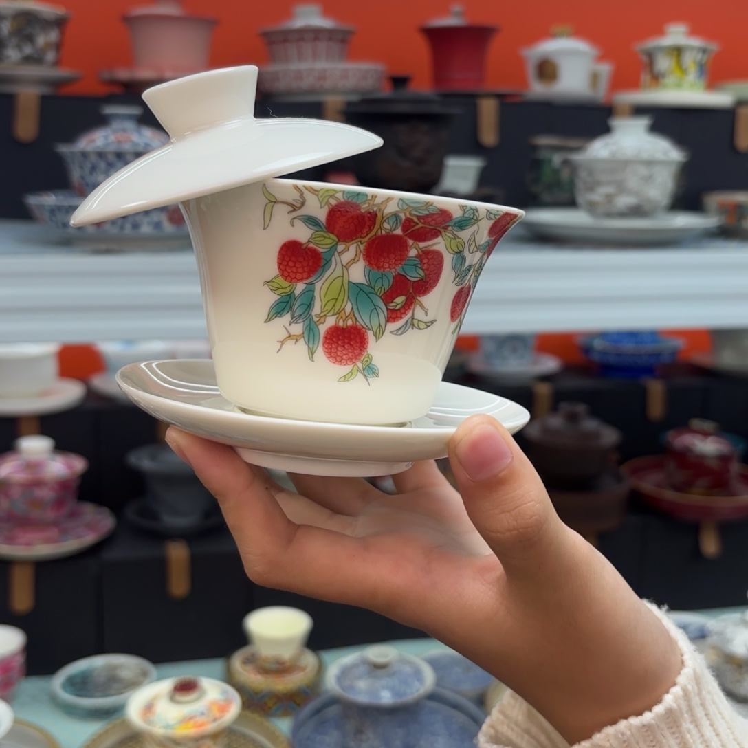 盖碗也要吃一碗吧打