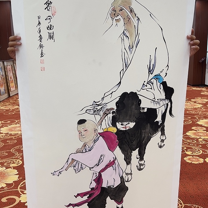 国画鲁钰先生精品之一