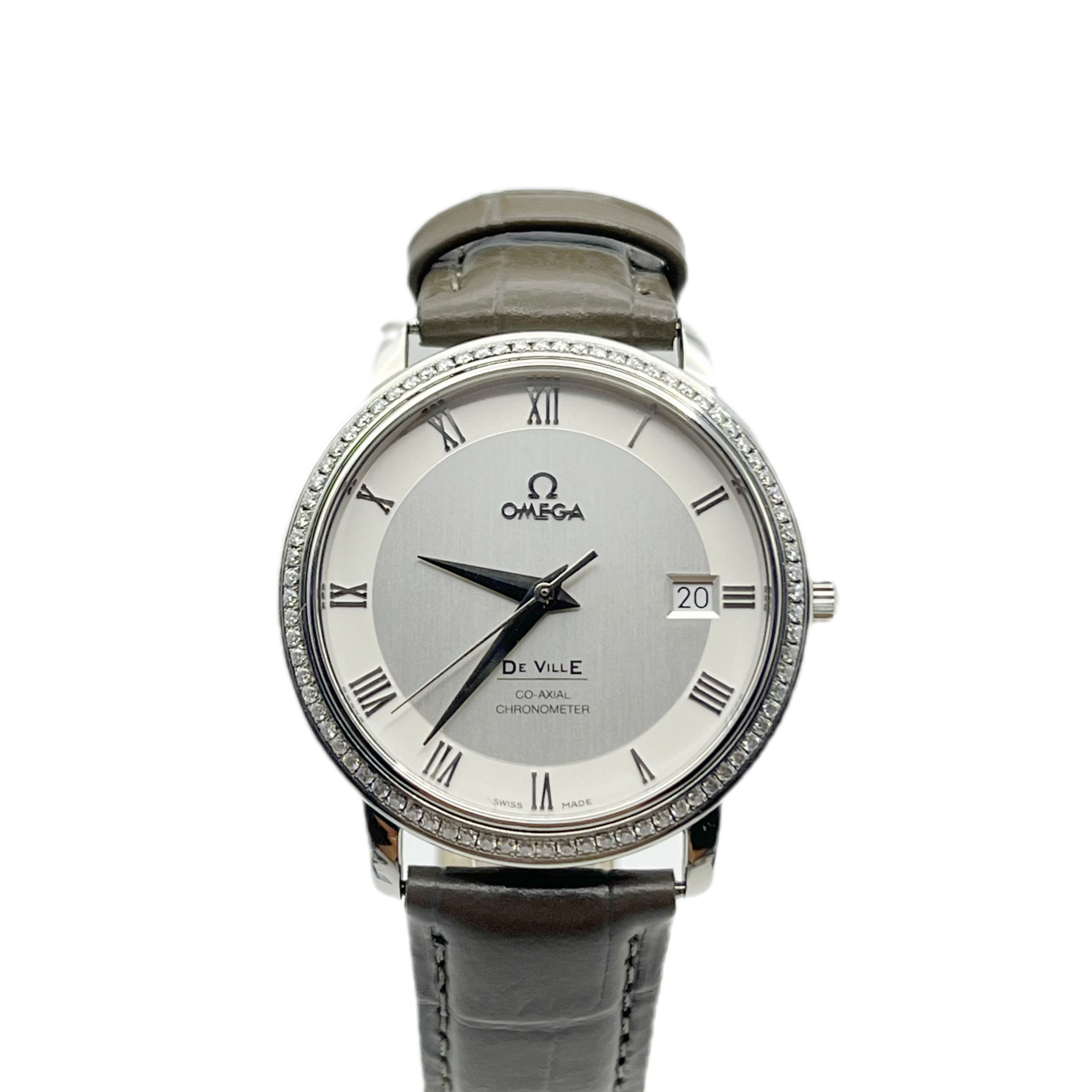 95新 Omega/欧米茄 碟飞系列/表径36.5mm/自动机械/后镶钻