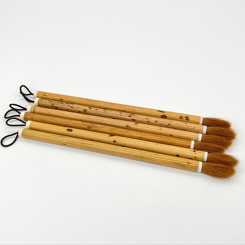 纯狼毫毛笔书法专用国画中楷大楷专业级颜体楷书行书篆书练字毛笔