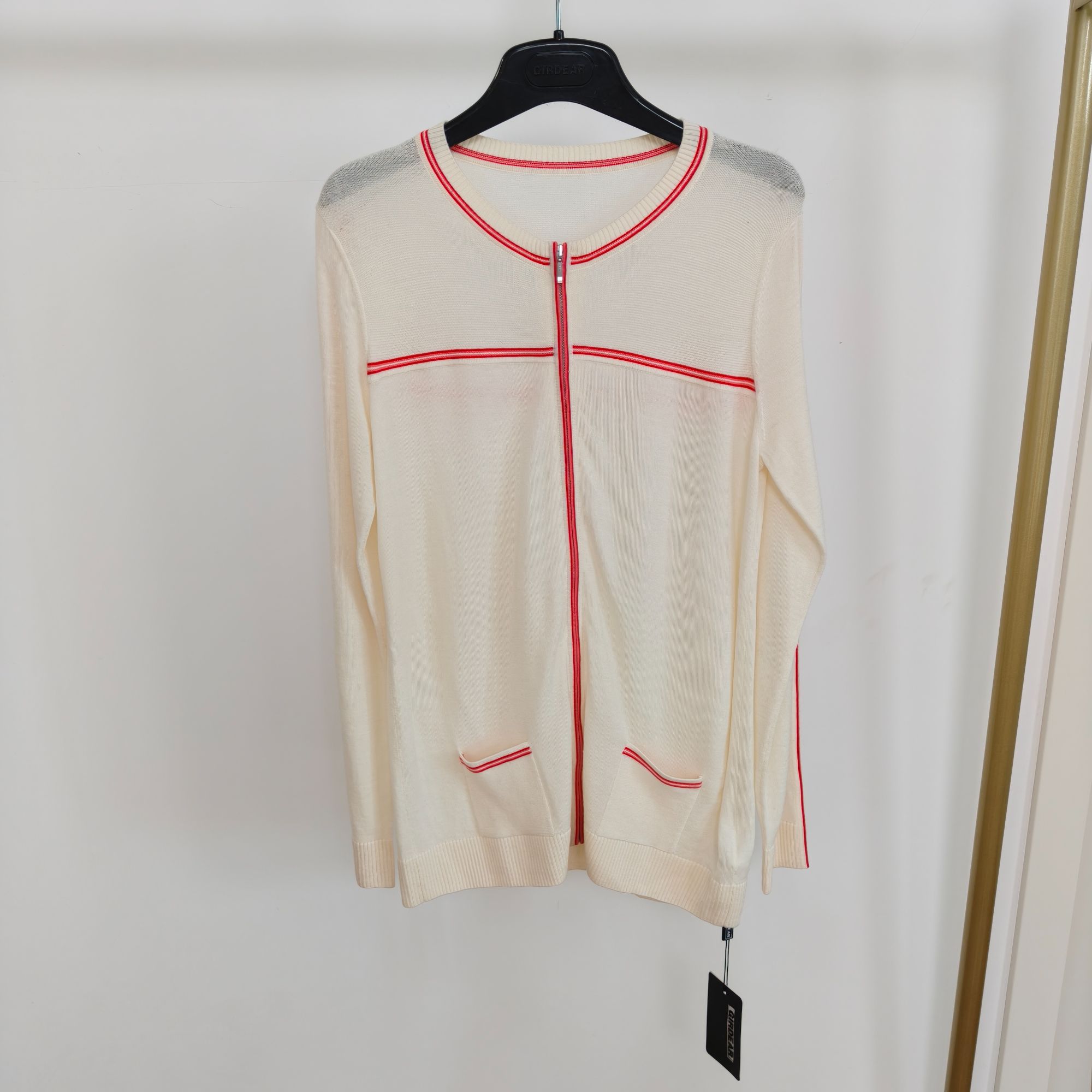 不退不换/哥家 开衫学院风百搭毛针织 1003-700403