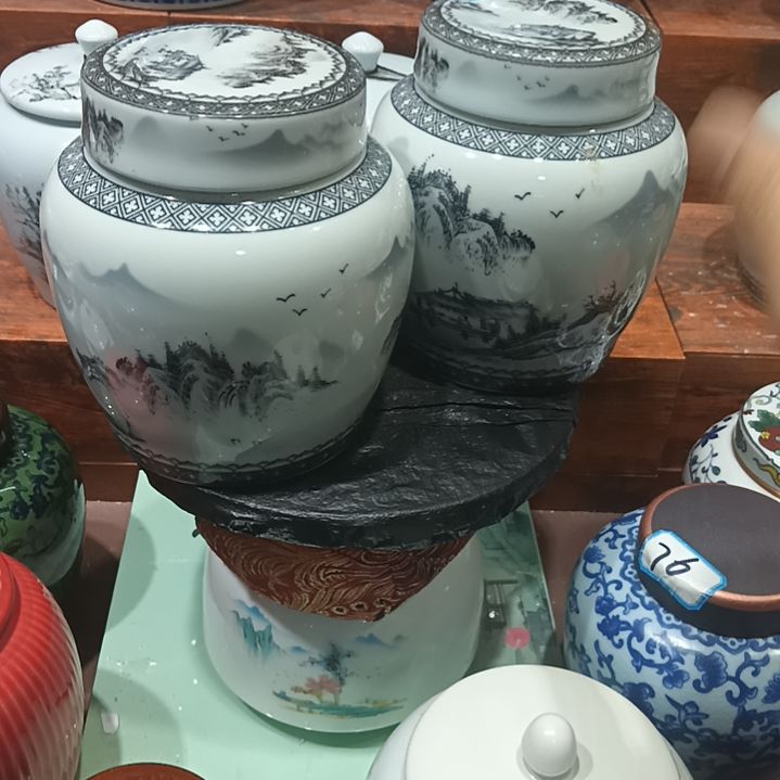 其他陶瓷茶叶罐高温