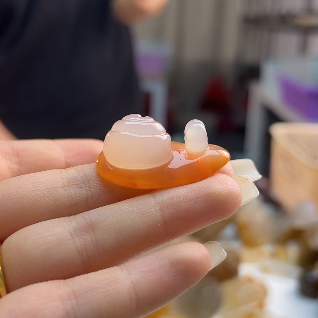 玛瑙/玉髓未镶嵌吊坠(不含链)