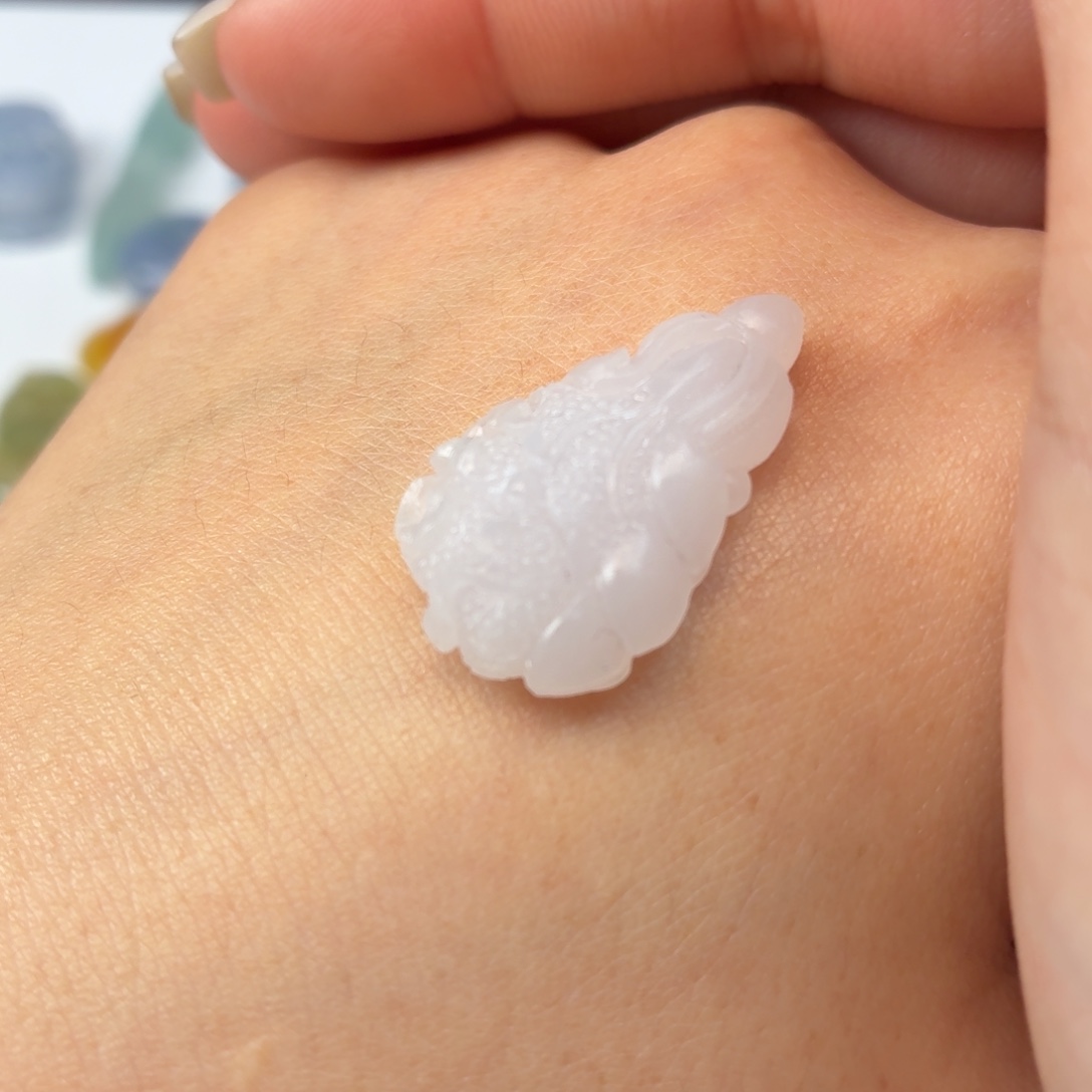 定制翡翠未镶嵌白菜