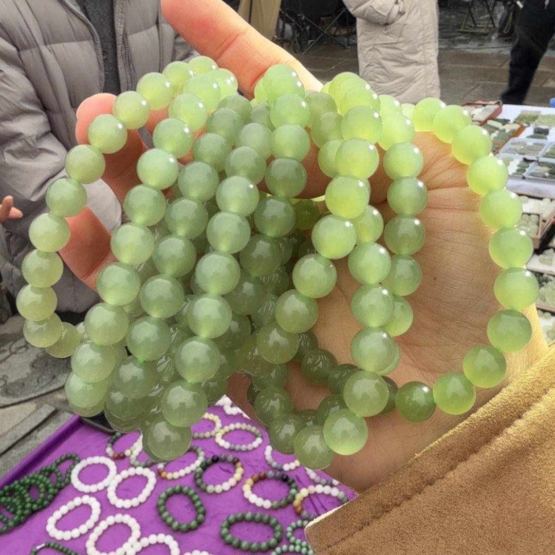 和田玉未镶嵌颈饰晴水手串牧小姐姐多样性拍一发一