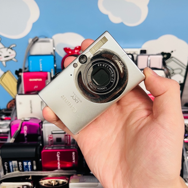 9新 Canon/佳能 ixus80 网红爆款人像冷白氛围感