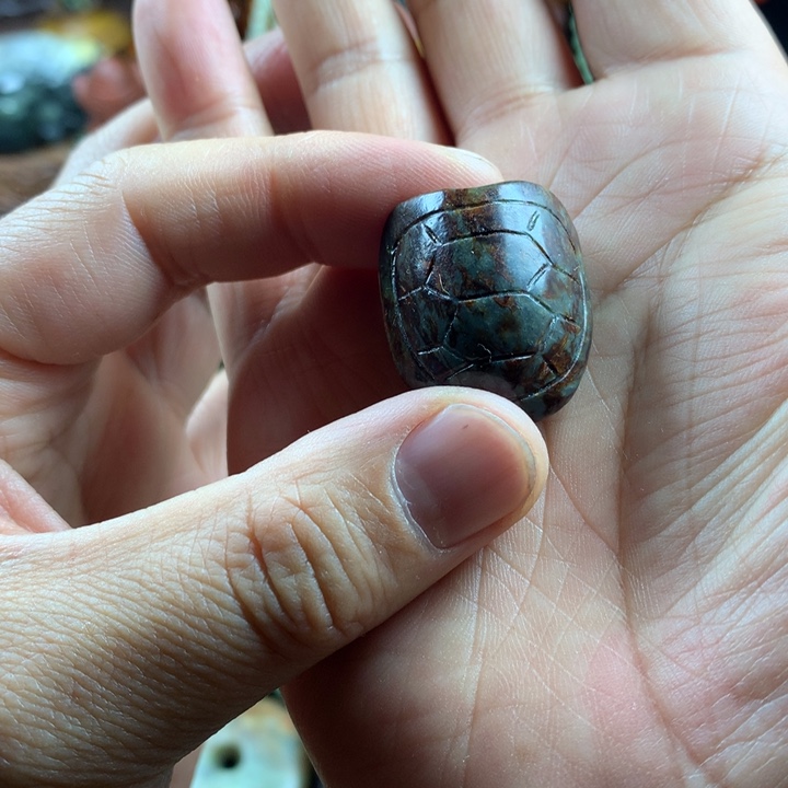 岫岩河磨玉（透闪石质玉）吊坠未镶嵌随*