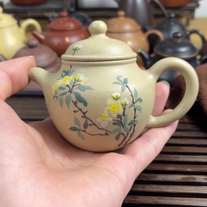 紫砂茶壶原矿紫砂半手工制作