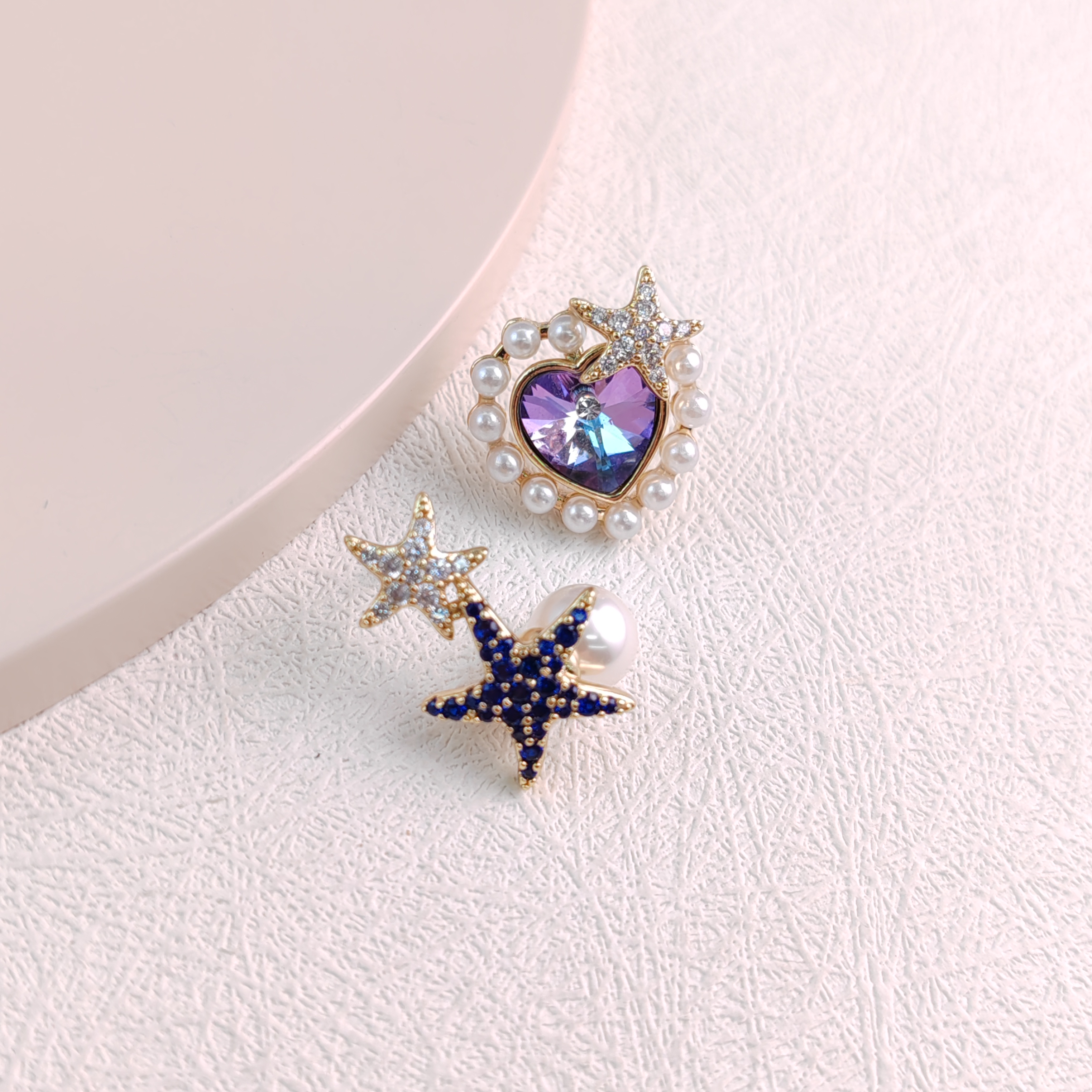 XUPING/旭平首饰 合金仿水晶耳饰 【潘生福利】气质 GD X000932899