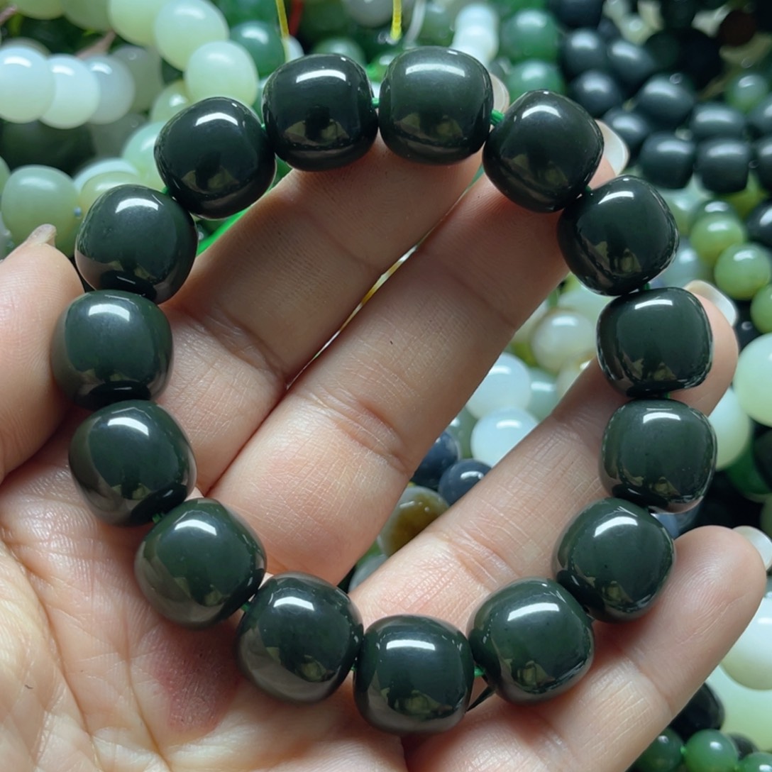 和田玉手链未镶嵌