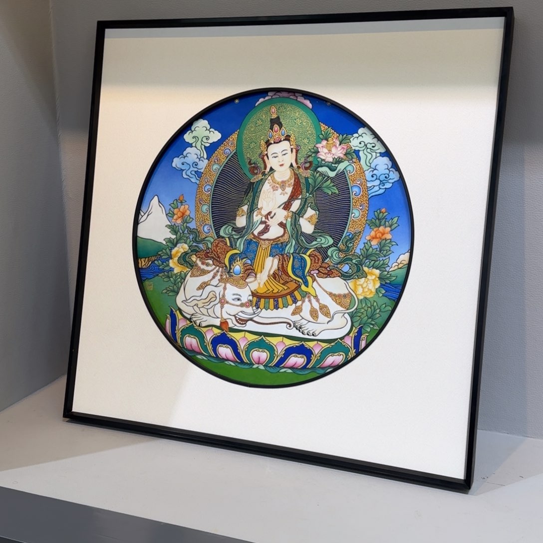 瓷片华*陶瓷作品 陶瓷手绘