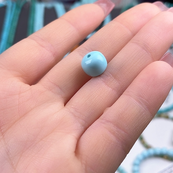 绿松石珠宝奇石未镶嵌茉*-