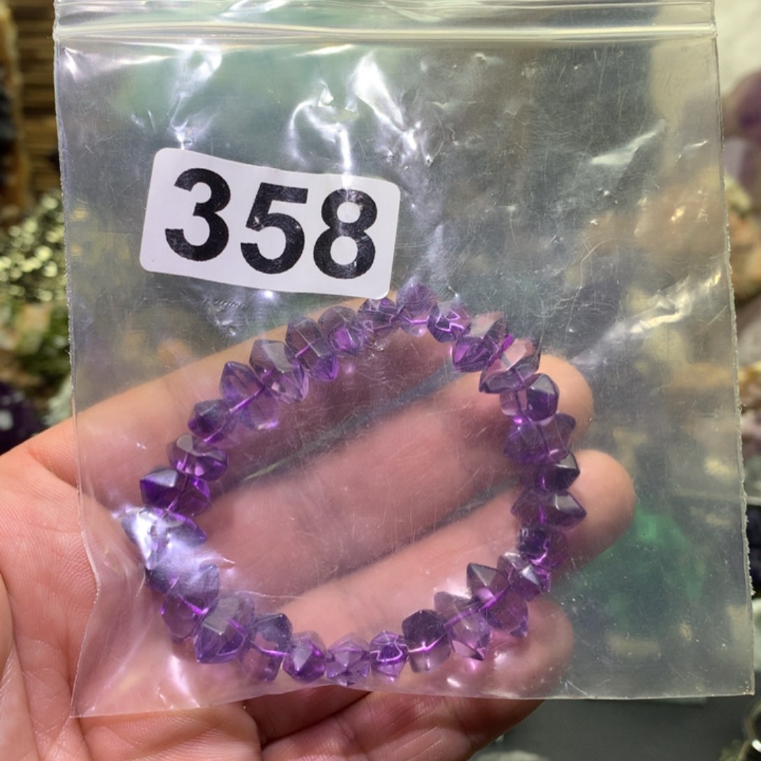 紫晶珠宝半成品未镶嵌脚*水晶358