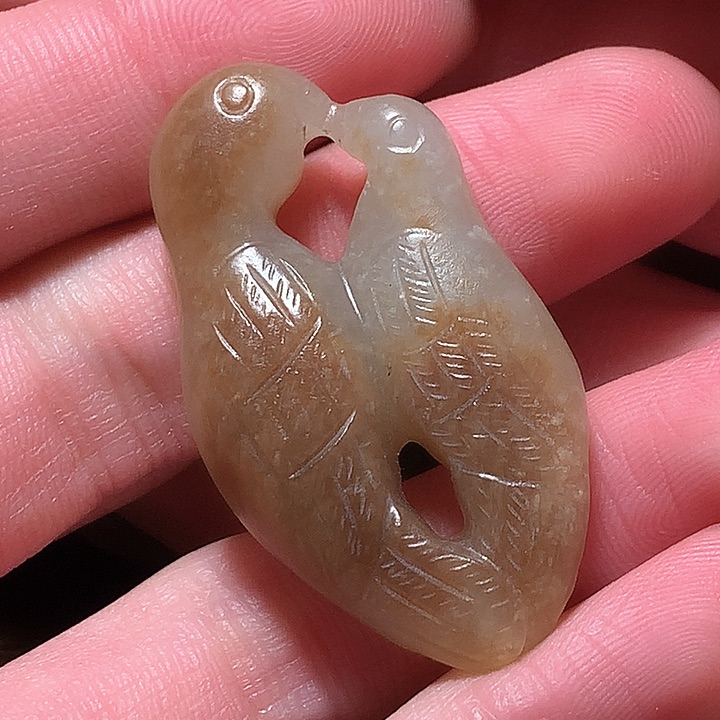 和田玉颈饰未镶嵌洪*