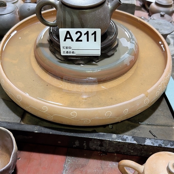 紫砂茶壶念*坭兴陶柴烧