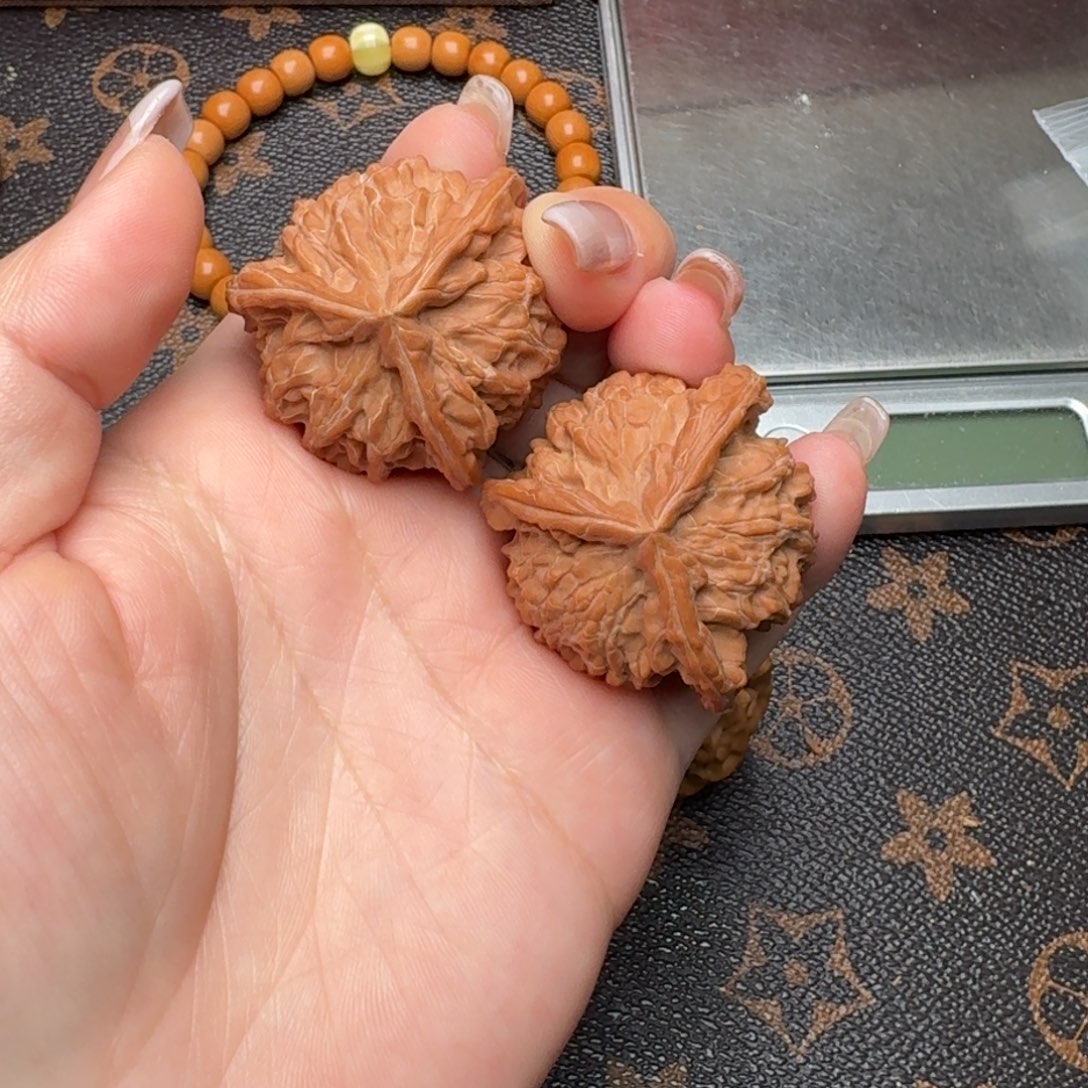 回***把件文玩核桃38棱G395