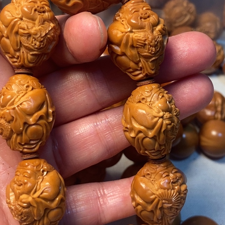 橄榄核手串/手链财神22