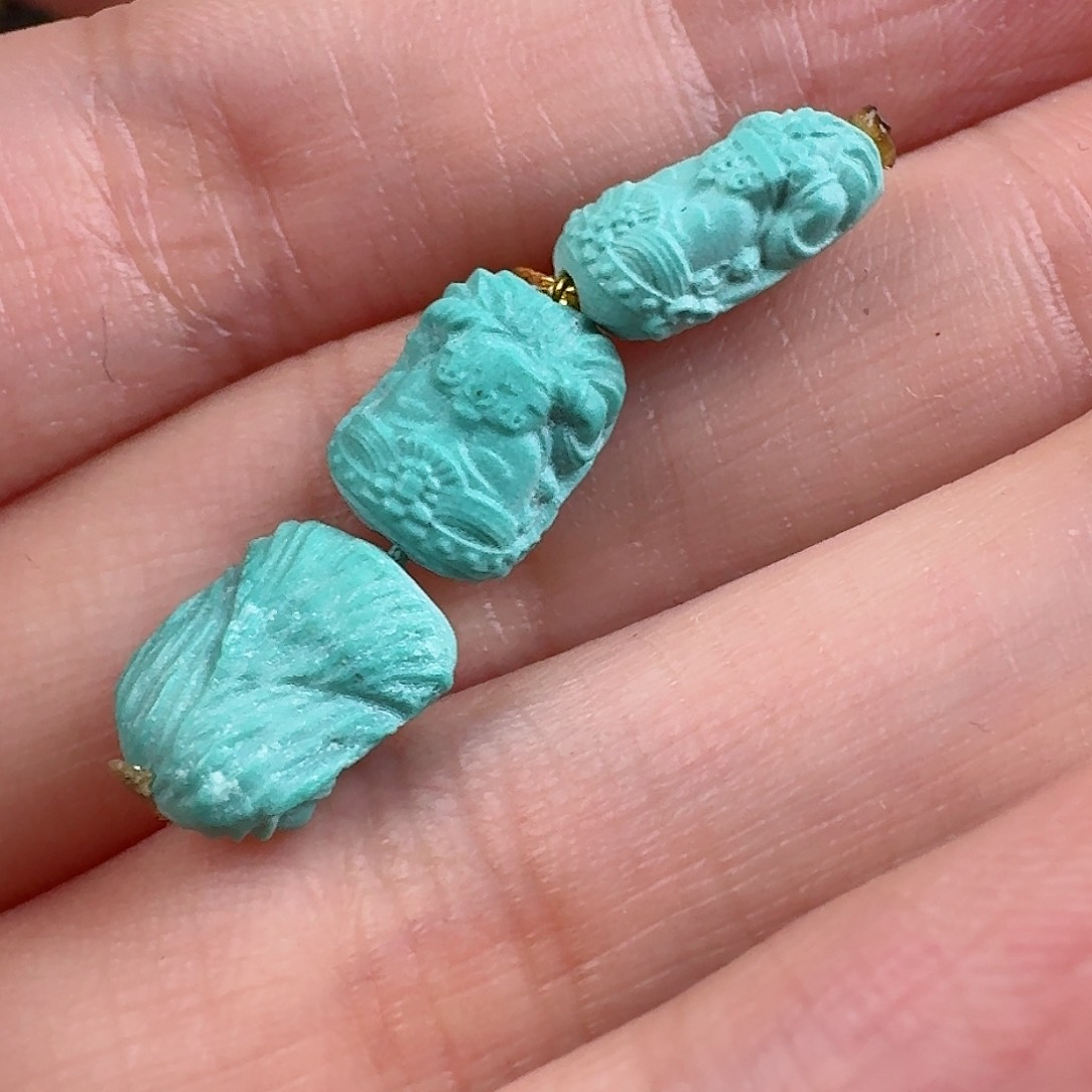 绿松石珠宝奇石未镶嵌