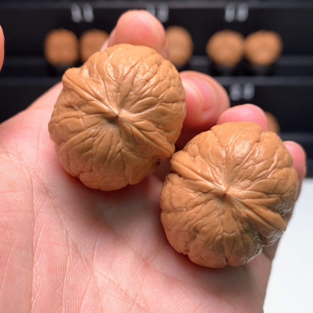 把件文玩核桃杨*西瓜球