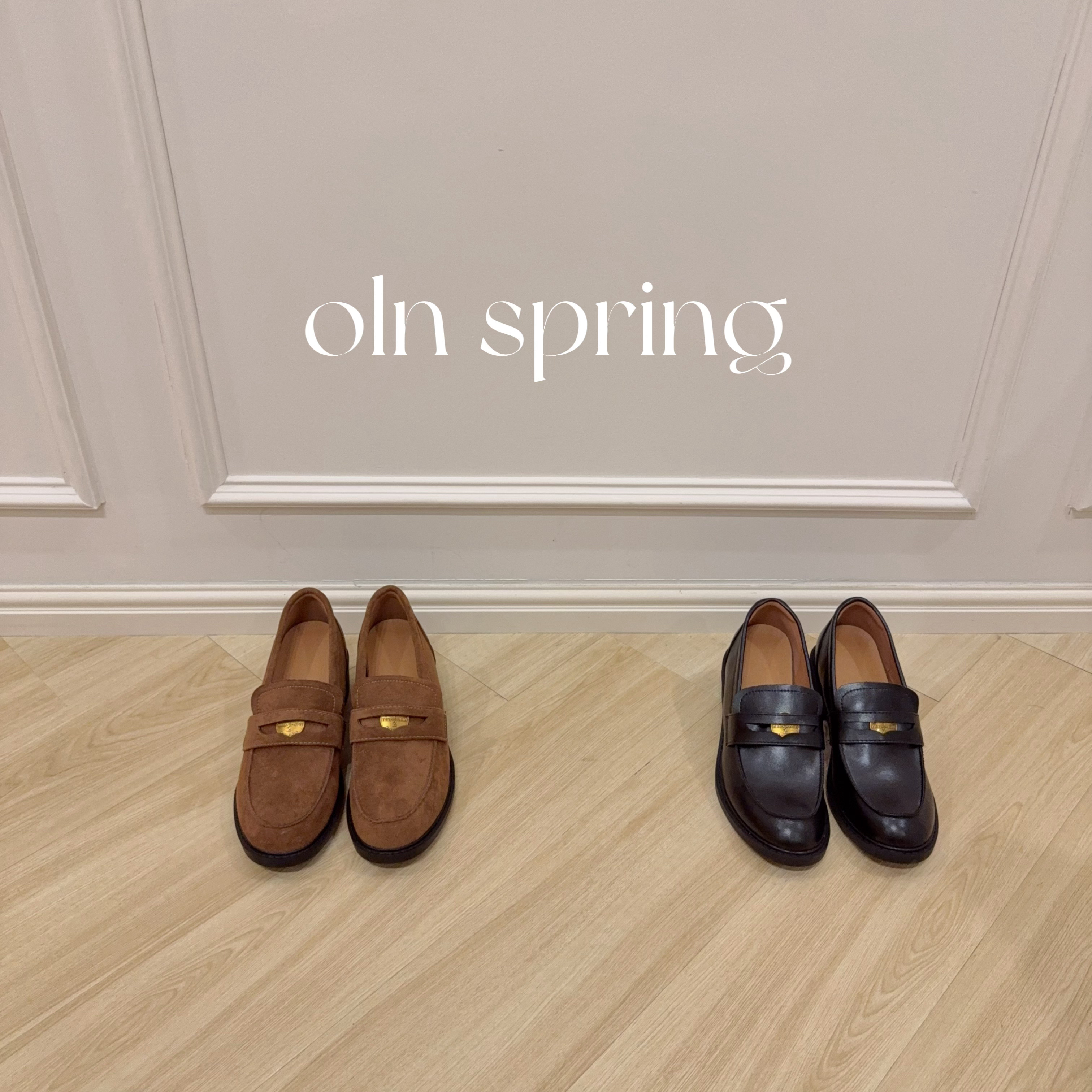 oln spring ｜MIU系金币“7cm”韩系复古金币内增高乐福鞋