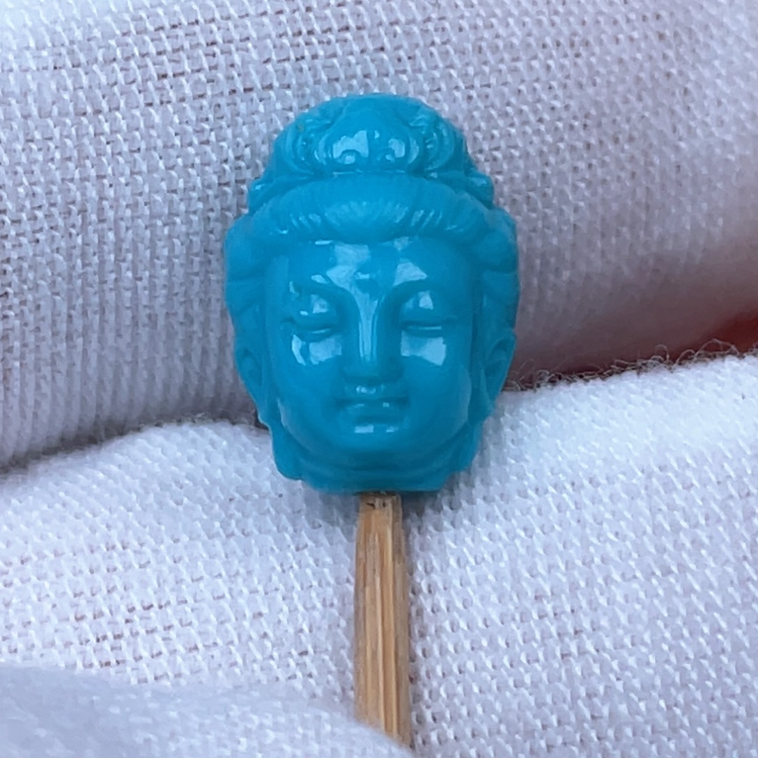 绿松石未镶嵌颈饰13mm