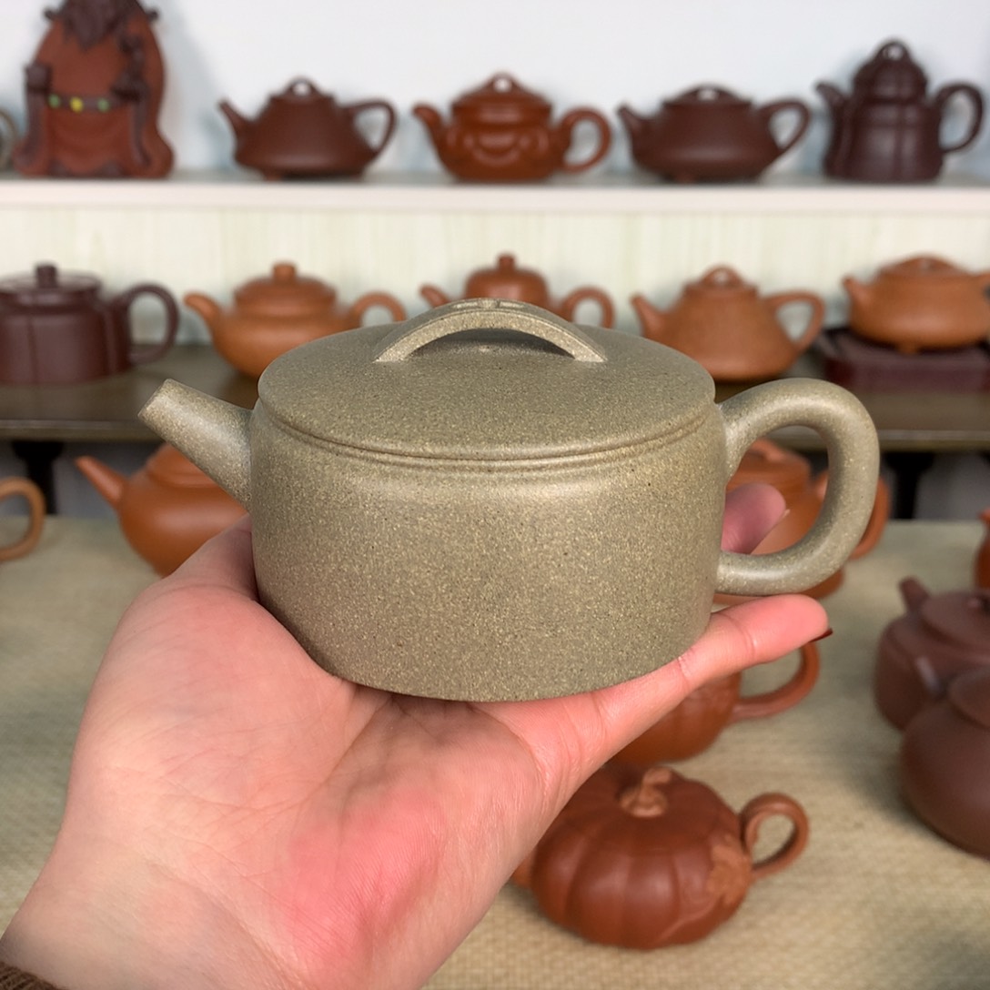 紫砂茶壶高温汉瓦容量150