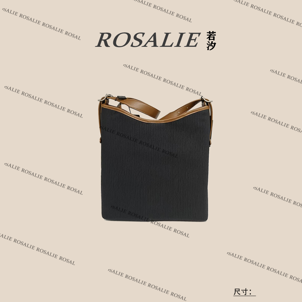 【若汐Rosalie】BD-ST723-三宅黑轻奢小众时尚气质百搭女士包包