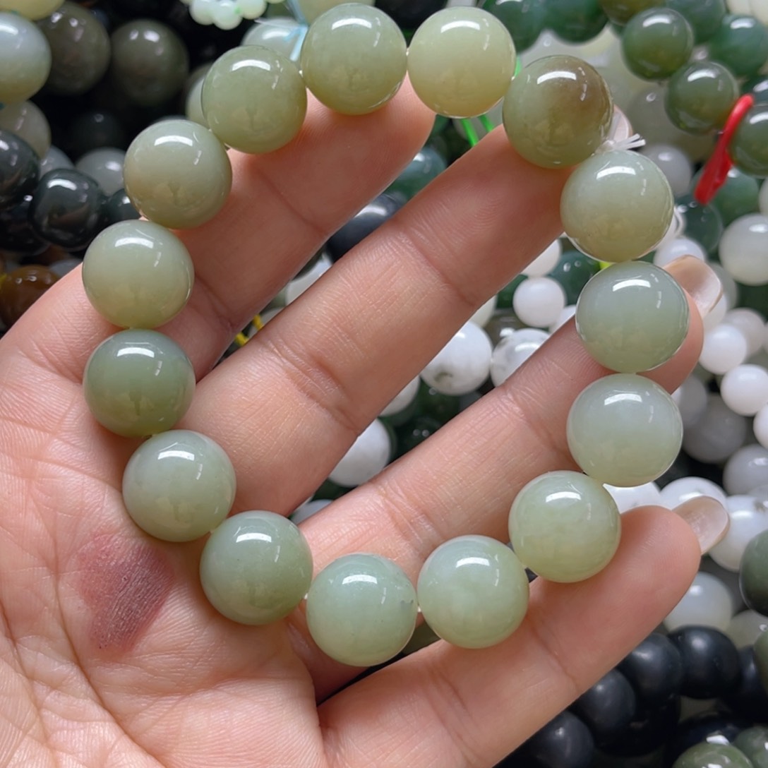 和田玉手链未镶嵌