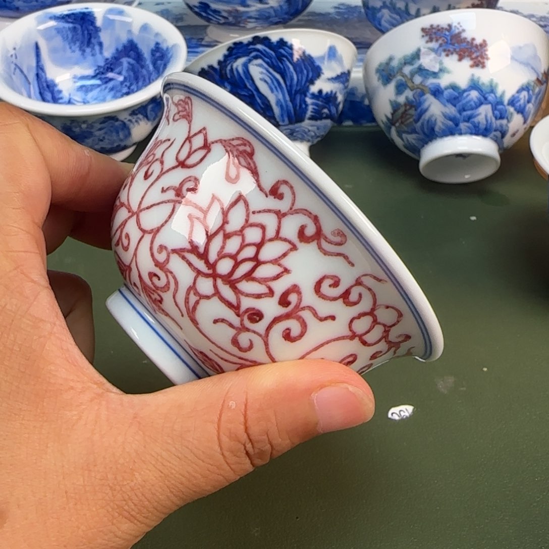 景德镇纯手绘茶具圆圆295